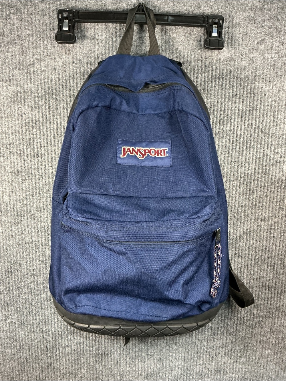 Vintage 90’s Retro Jansport Thick Rubber Tire Bottom Backpack Blue